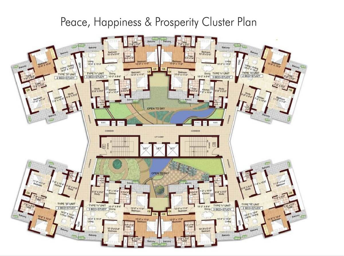 Karmic Greens Floor Plan